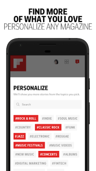 Download Flipboard: The Social Magazine Berita & Majalah untuk Android tangkapan layar 4