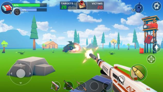 Download PIXEL'S UNKNOWN BATTLE GROUND Game aksi untuk Android tangkapan layar 2