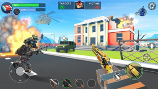 Download PIXEL'S UNKNOWN BATTLE GROUND Game aksi untuk Android tangkapan layar 3