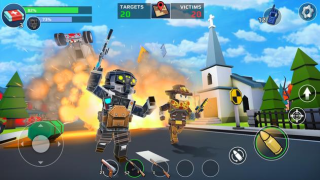 Download PIXEL'S UNKNOWN BATTLE GROUND Game aksi untuk Android tangkapan layar 4