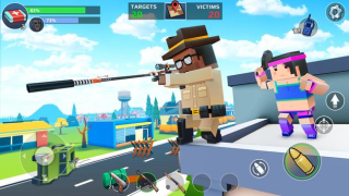 Download PIXEL'S UNKNOWN BATTLE GROUND Game aksi untuk Android tangkapan layar 6