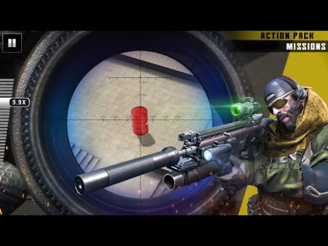 Download Sniper Mission Games Offline Game aksi untuk Android tangkapan layar 8