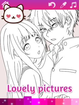 Download Anime Manga Coloring Pages wit Permainan meja untuk Android tangkapan layar 3