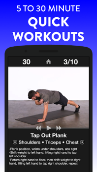 Download Daily Workouts - Fitness Coach Kesehatan & Kebugaran untuk Android tangkapan layar 3