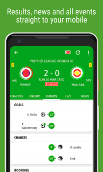 Download BeSoccer - Soccer Live Score Olahraga untuk Android tangkapan layar 5