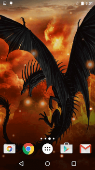 Download Dragon Live Wallpaper Personalisasi untuk Android tangkapan layar 3