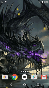 Download Dragon Live Wallpaper Personalisasi untuk Android tangkapan layar 6
