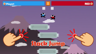 Download Jumping Ninja Party 2 Player Arkade untuk Android tangkapan layar 6