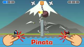 Download Jumping Ninja Party 2 Player Arkade untuk Android tangkapan layar 7