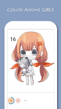 Download Anime - Paint by Numbers Hiburan untuk Android tangkapan layar 2