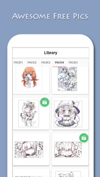 Download Anime - Paint by Numbers Hiburan untuk Android tangkapan layar 4