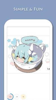 Download Anime - Paint by Numbers Hiburan untuk Android tangkapan layar 5