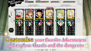 Download DanMachi - MEMORIA FREESE Game peran untuk Android tangkapan layar 5