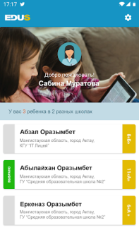 Download Mektep.EDUS для родителей Pendidikan untuk Android tangkapan layar 2