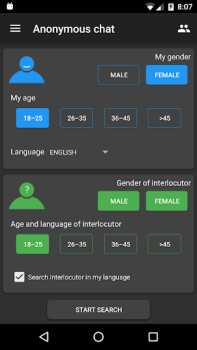 Download Anonymous chat Kencan untuk Android tangkapan layar 2