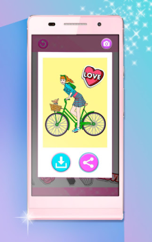 Download Раскраски для девочек Permainan kasual untuk Android tangkapan layar 7