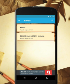Download Abdulla Oripov she'rlari Buku dan Referensi untuk Android tangkapan layar 3