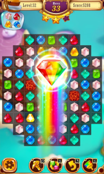 Download Diamonds Crush - jewel blast Teka-teki untuk Android tangkapan layar 7