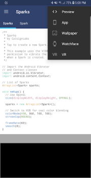 Download APDE - Android Processing IDE Alat untuk Android tangkapan layar 5