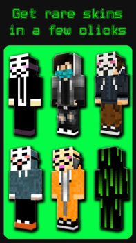Download Hacker Skins for Minecraft PE Hiburan untuk Android tangkapan layar 3