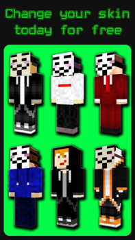Download Hacker Skins for Minecraft PE Hiburan untuk Android tangkapan layar 4