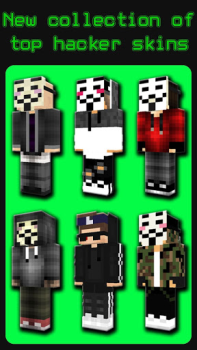 Download Hacker Skins for Minecraft PE Hiburan untuk Android tangkapan layar 5