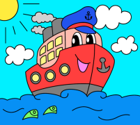 Download Transport coloring pages Game Pembelajaran untuk Android tangkapan layar 6