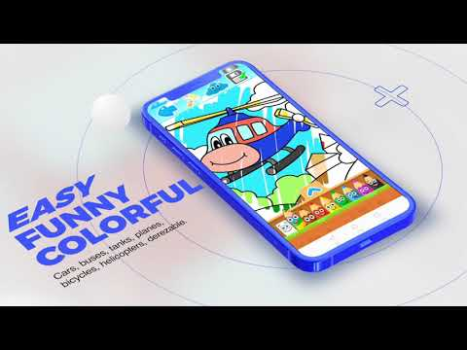 Download Transport coloring pages Game Pembelajaran untuk Android tangkapan layar 8