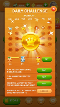 Download Шахматы онлайн Permainan meja untuk Android tangkapan layar 3