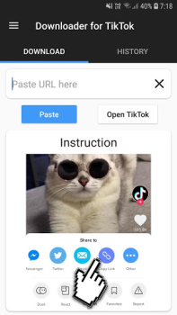 Download Downloader for TikTok Alat untuk Android tangkapan layar 2