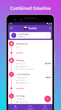 Download Fuelio: gas log & gas prices Mobil dan kendaraan untuk Android tangkapan layar 4