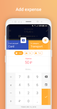 Download 1Money: expense tracker budget Keuangan untuk Android tangkapan layar 4