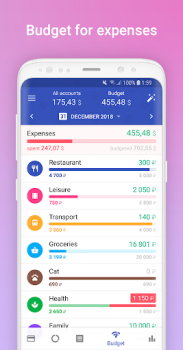 Download 1Money: expense tracker budget Keuangan untuk Android tangkapan layar 7