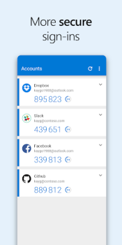 Download Microsoft Authenticator Alat untuk Android tangkapan layar 3