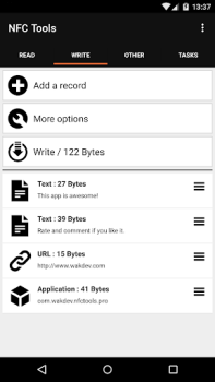 Download NFC Tools Alat untuk Android tangkapan layar 4