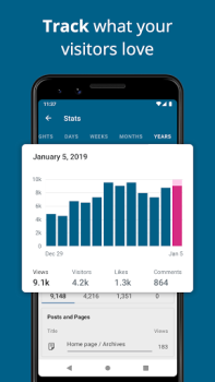 Download WordPress – Website Builder Kerja untuk Android tangkapan layar 4