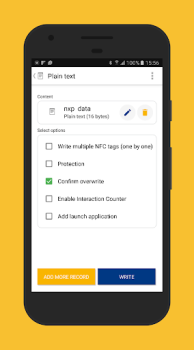 Download NFC TagWriter by NXP Kerja untuk Android tangkapan layar 3