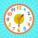 Download  Clock time game hours, minutes