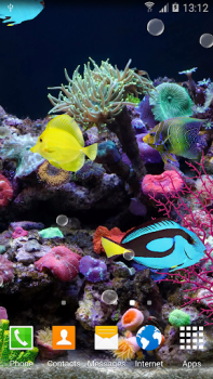 Download Coral Fish 3D Live Wallpaper Personalisasi untuk Android tangkapan layar 5