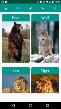 Download Animal sounds. Learn and play. Hiburan untuk Android tangkapan layar 2
