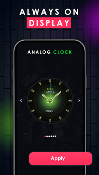 Download Always On Display - AOD Seni dan Desain untuk Android tangkapan layar 6