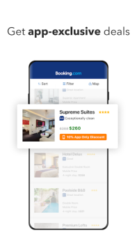 Download Booking.com: Hotels & Travel Bepergian untuk Android tangkapan layar 3