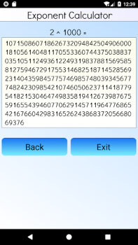 Download Exponent Calculator Alat untuk Android tangkapan layar 3
