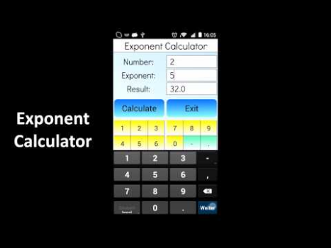 Download Exponent Calculator Alat untuk Android tangkapan layar 6