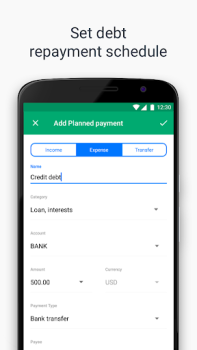 Download Wallet: Budget Expense Tracker Keuangan untuk Android tangkapan layar 6