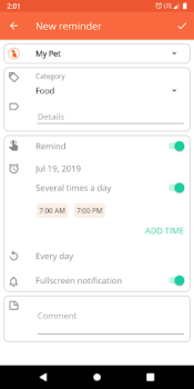 Download Animal and pet care diary Gaya hidup untuk Android tangkapan layar 5