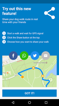 Download Dog Walk - Track your dogs! Gaya hidup untuk Android tangkapan layar 6