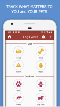 Download DogLog - Track your Pet's Life Gaya hidup untuk Android tangkapan layar 3