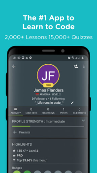 Download Sololearn: Learn to code Pendidikan untuk Android tangkapan layar 3