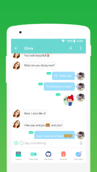 Download SayHi Chat Meet Dating People Sosial untuk Android tangkapan layar 2